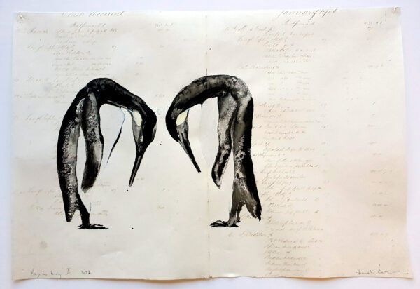 Penguins bowing i