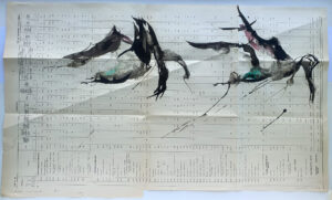 Hadeda Murmuration XLiX